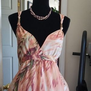 Maxi Halter Sundress, sz 12